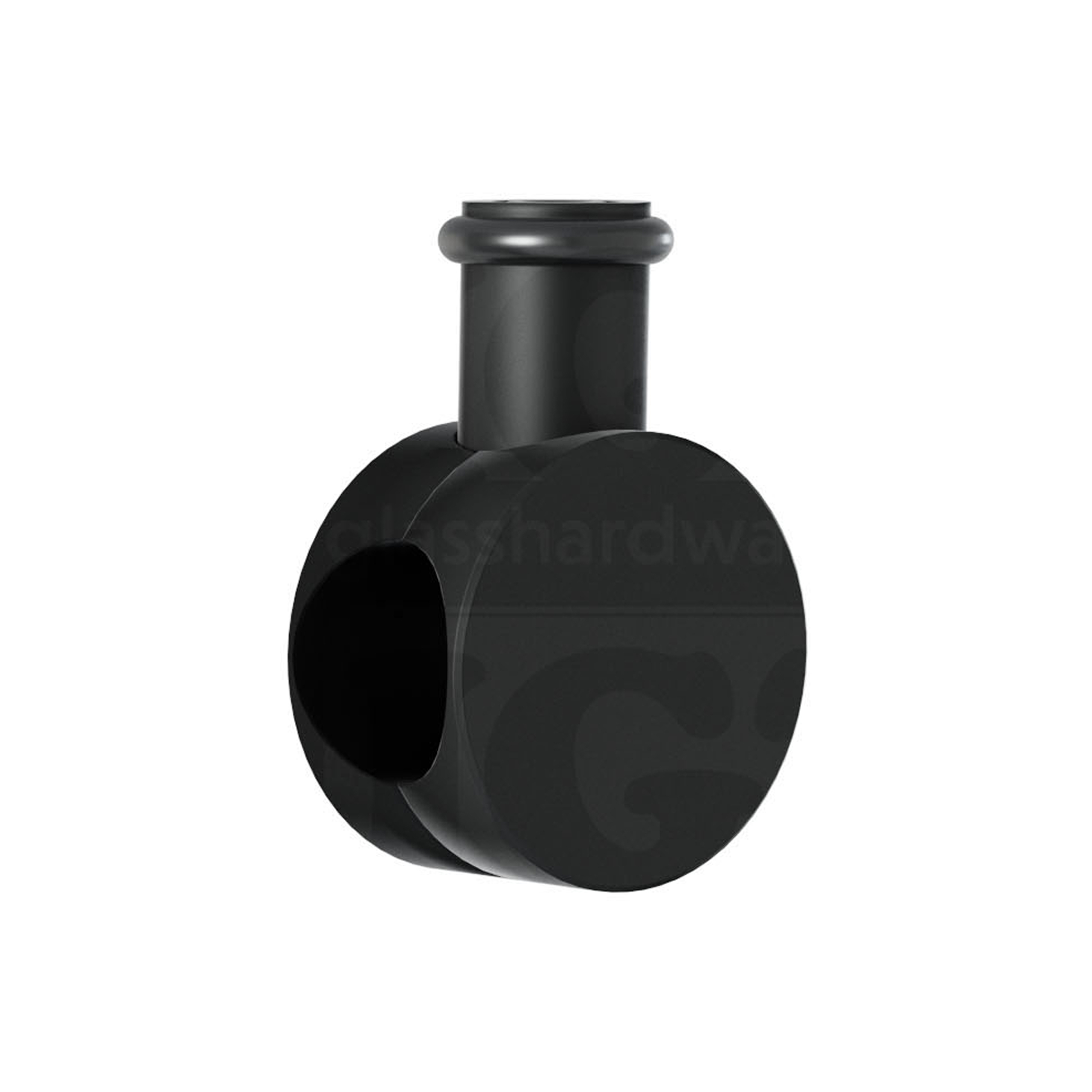 The Door Stopper for 38IGT Roller System in Matte Black.