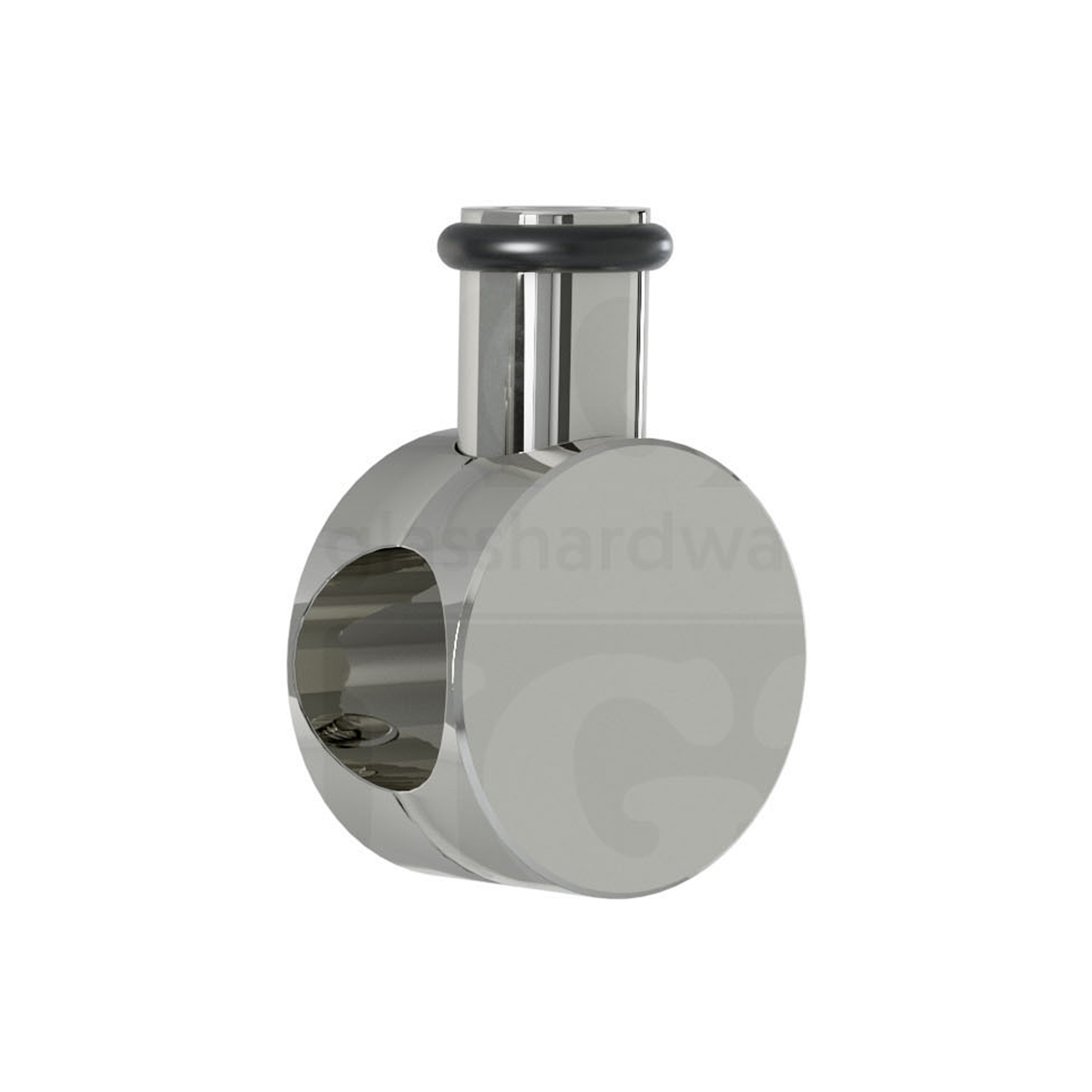 The Door Stopper for 38IGT Roller System in Polished Stainless.