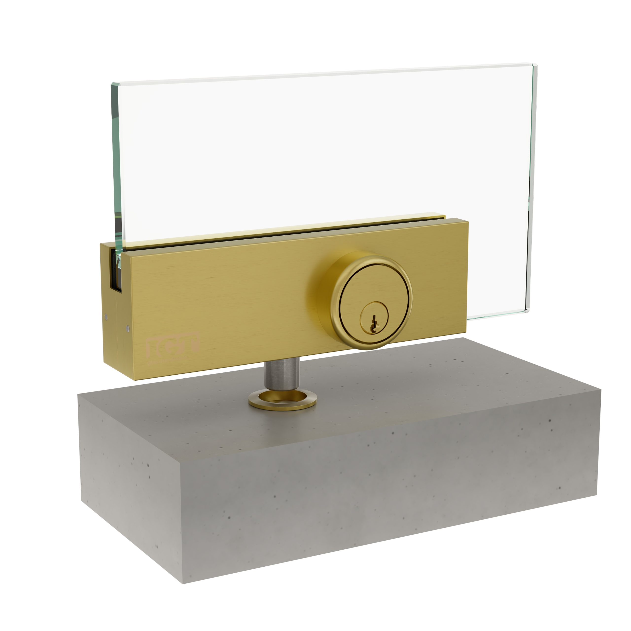 IGT Top and Bottom Patch Lock - Gold Brushed - Image 5