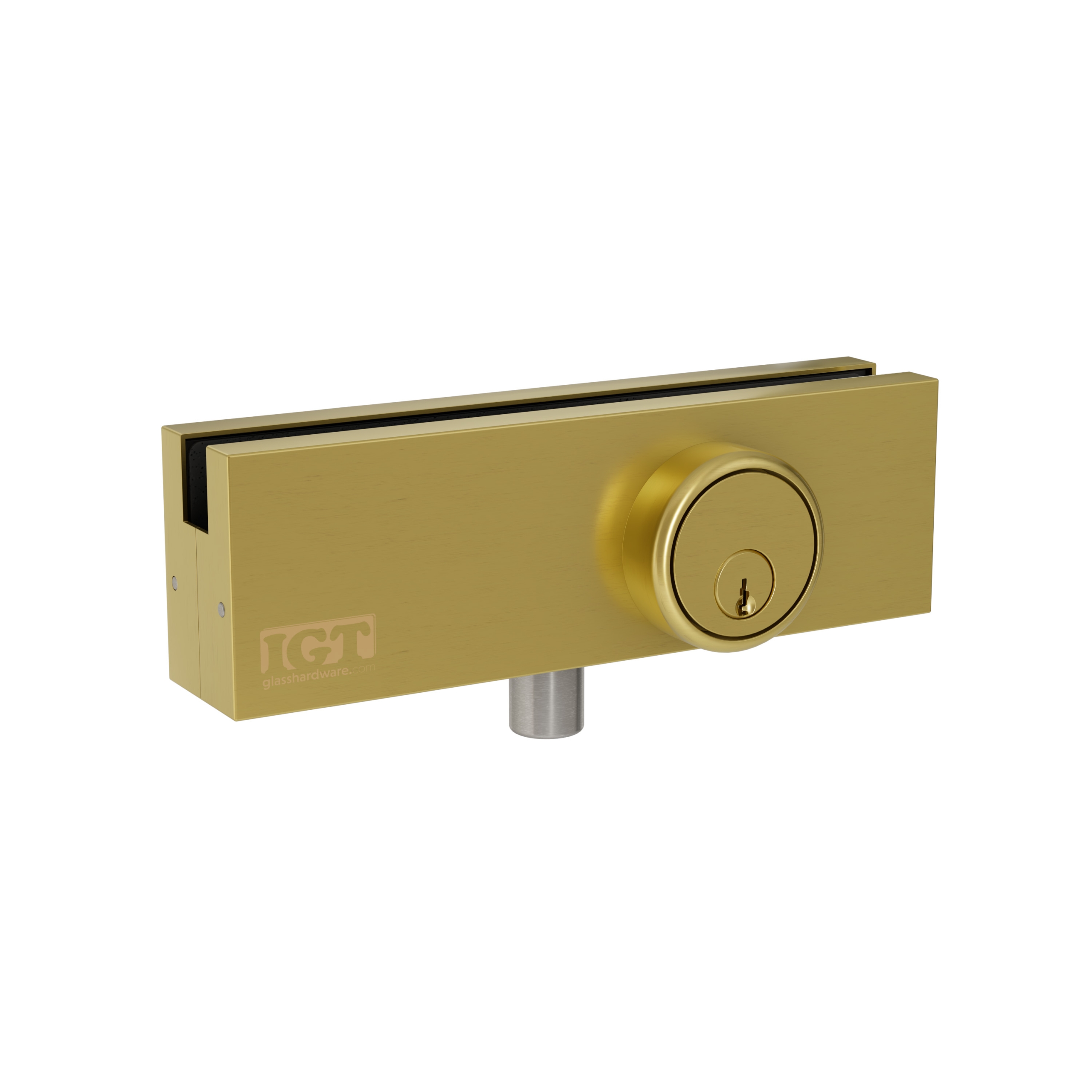 IGT Top and Bottom Patch Lock - Gold Brushed
