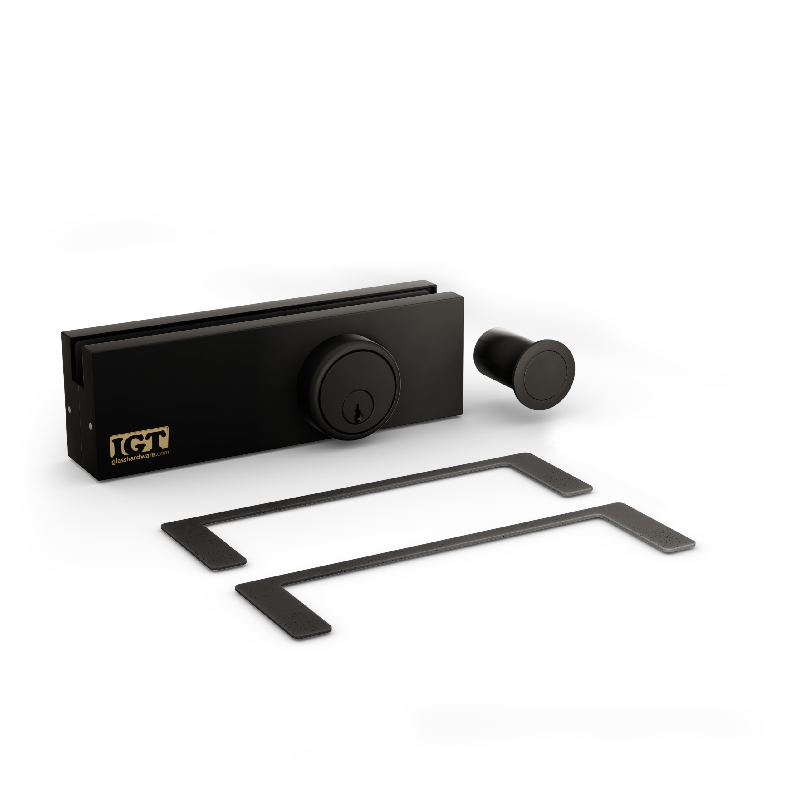 IGT Top and Bottom Patch Lock - Matte Black - Image 5