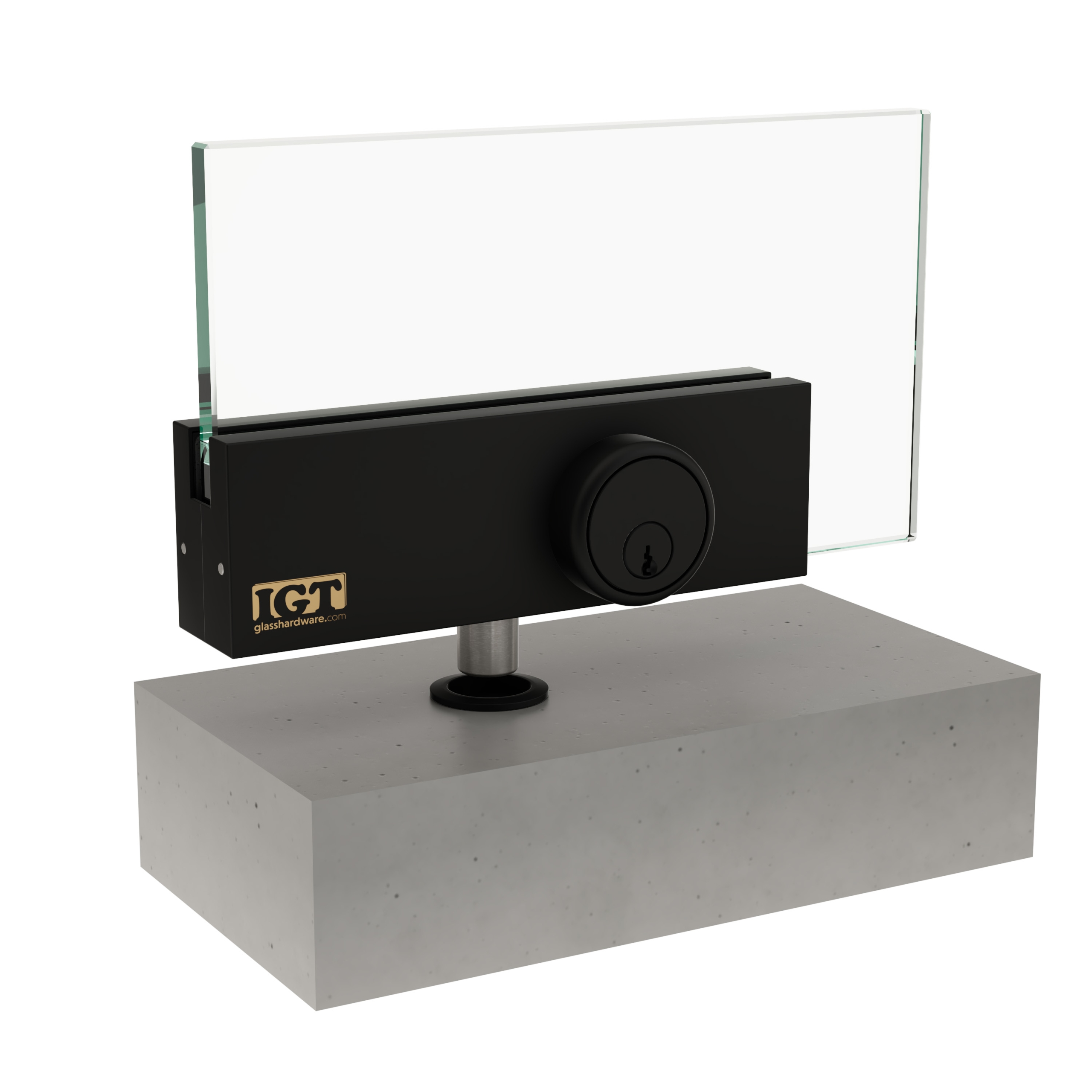 IGT Top and Bottom Patch Lock - Matte Black - Image 5