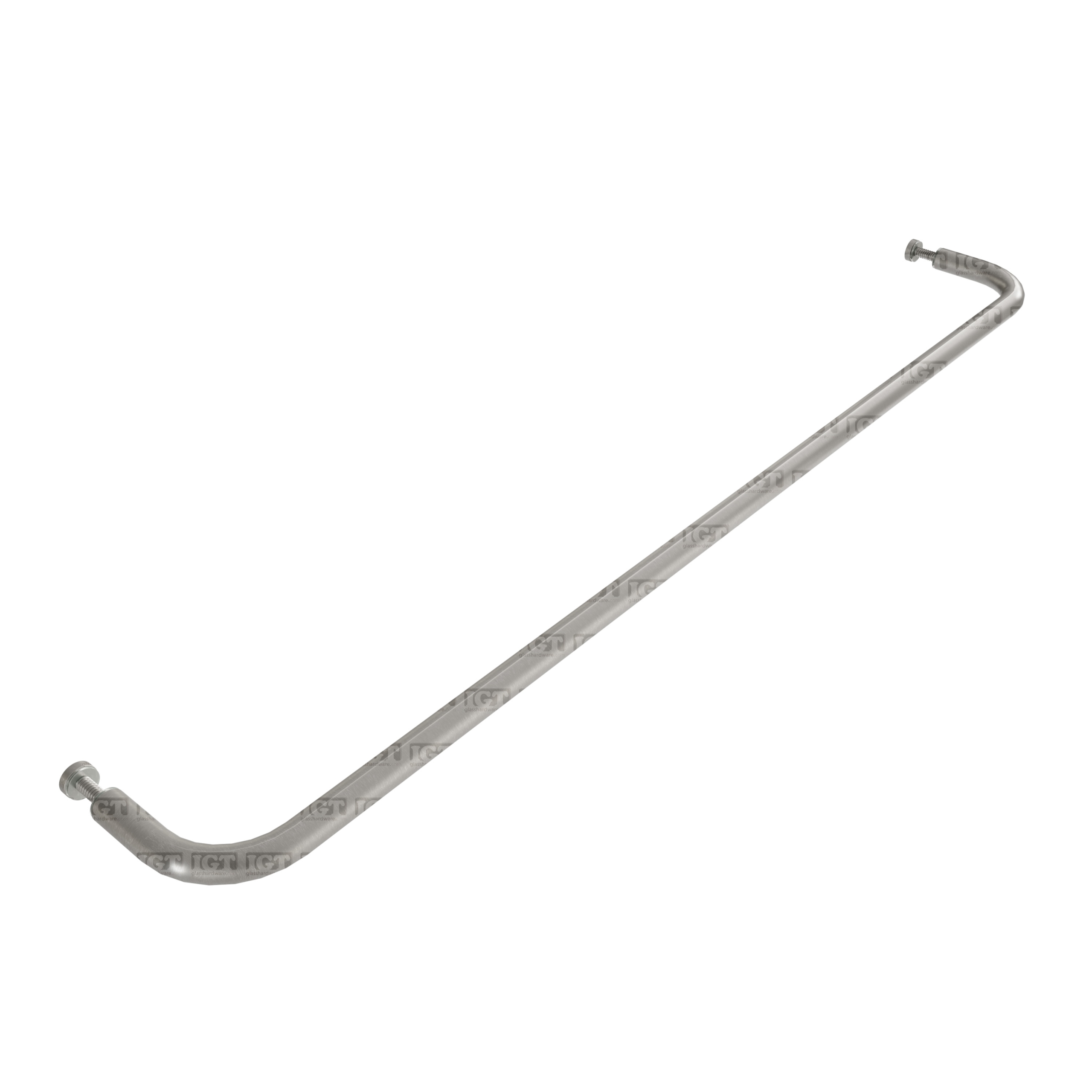 18" Round Towel Bar for Bypass System - Brushed Nickel
