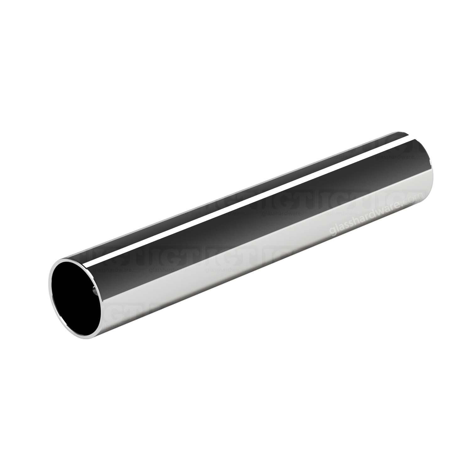 The 220" Round Handrail Tubing, Polished Stainless.