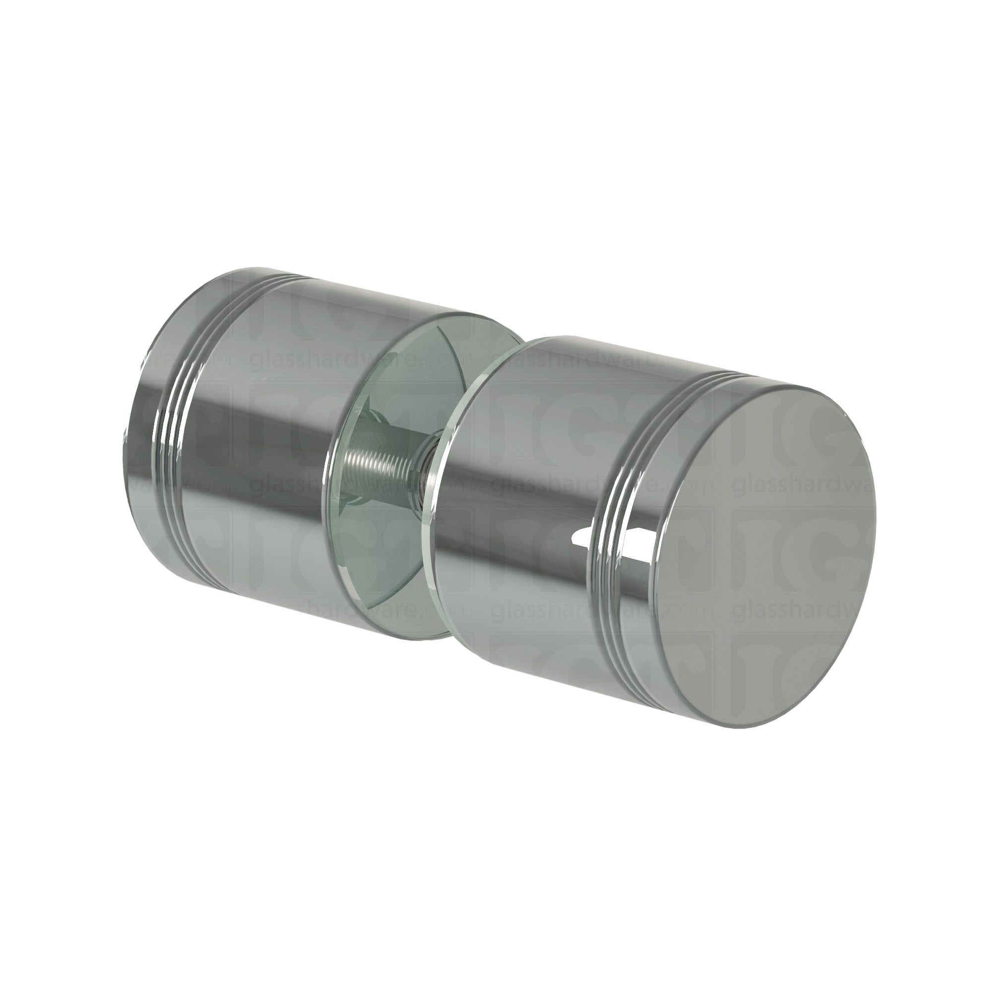 The Contemporary Style Door Knob in Chrome Polished.