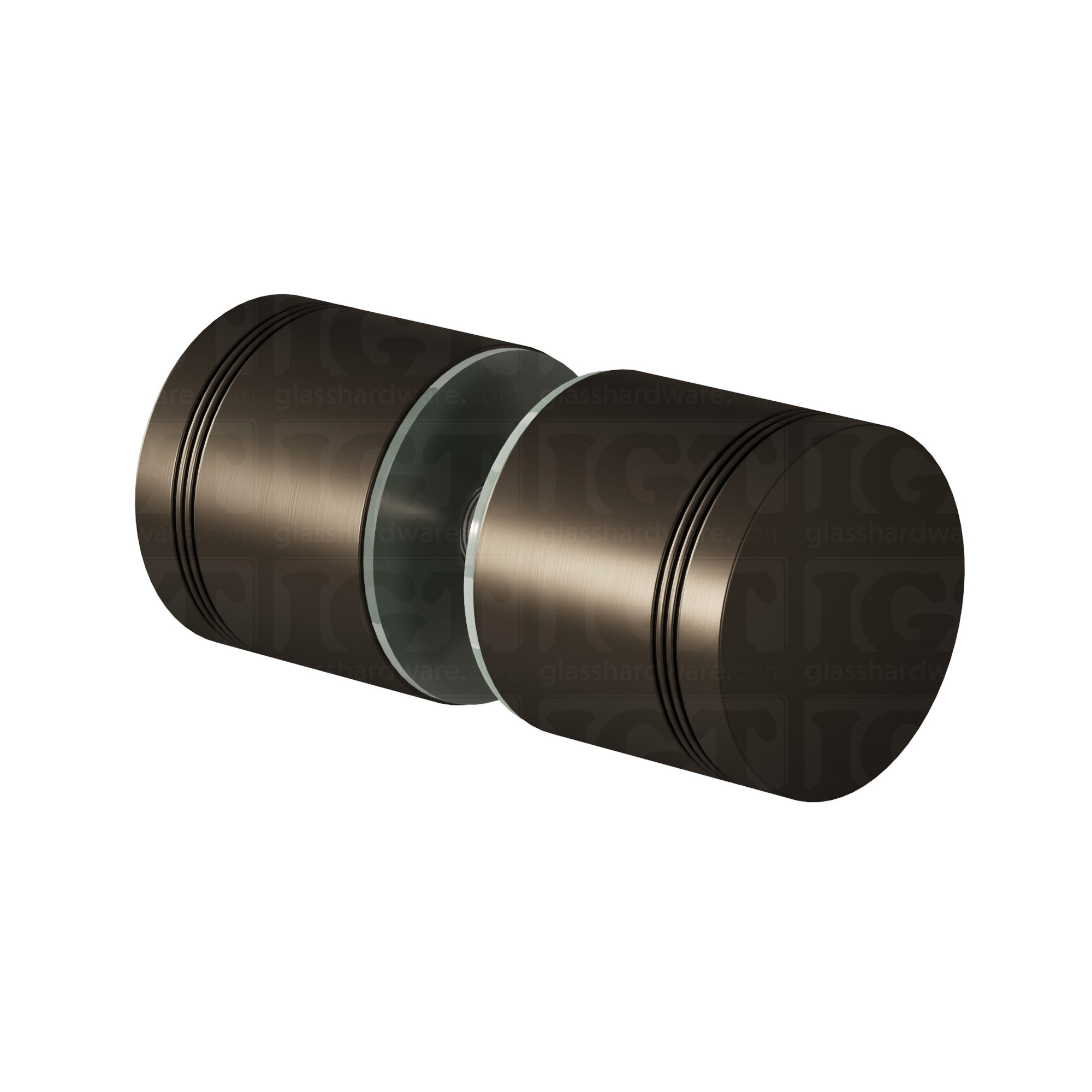 The Contemporary Style Door Knob in Oil Rubbed Bronze.