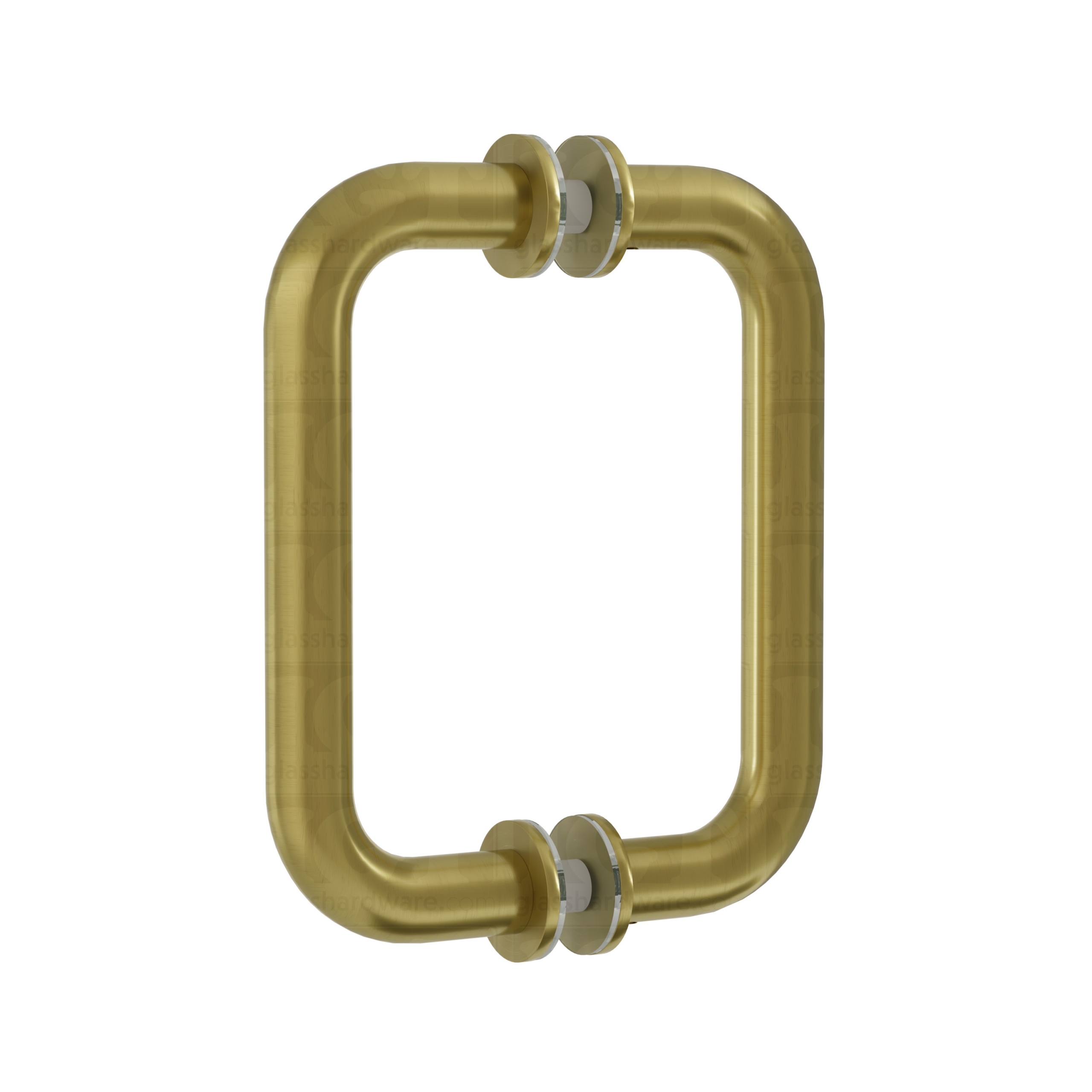 The 6" Round Pull Handle in Gold Brushed