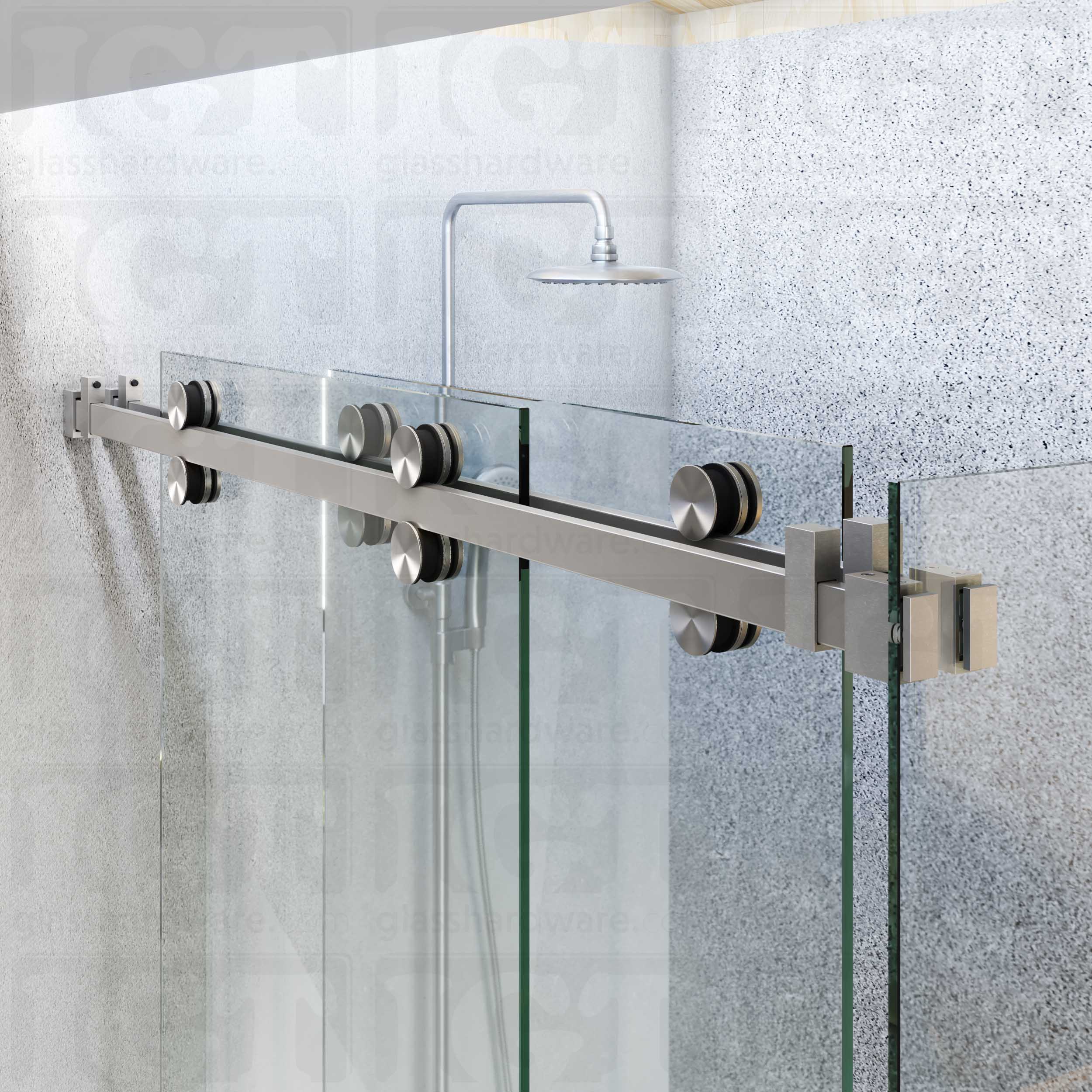 90 Degree Fittings for Twin System - Brushed Stainless - Image 4