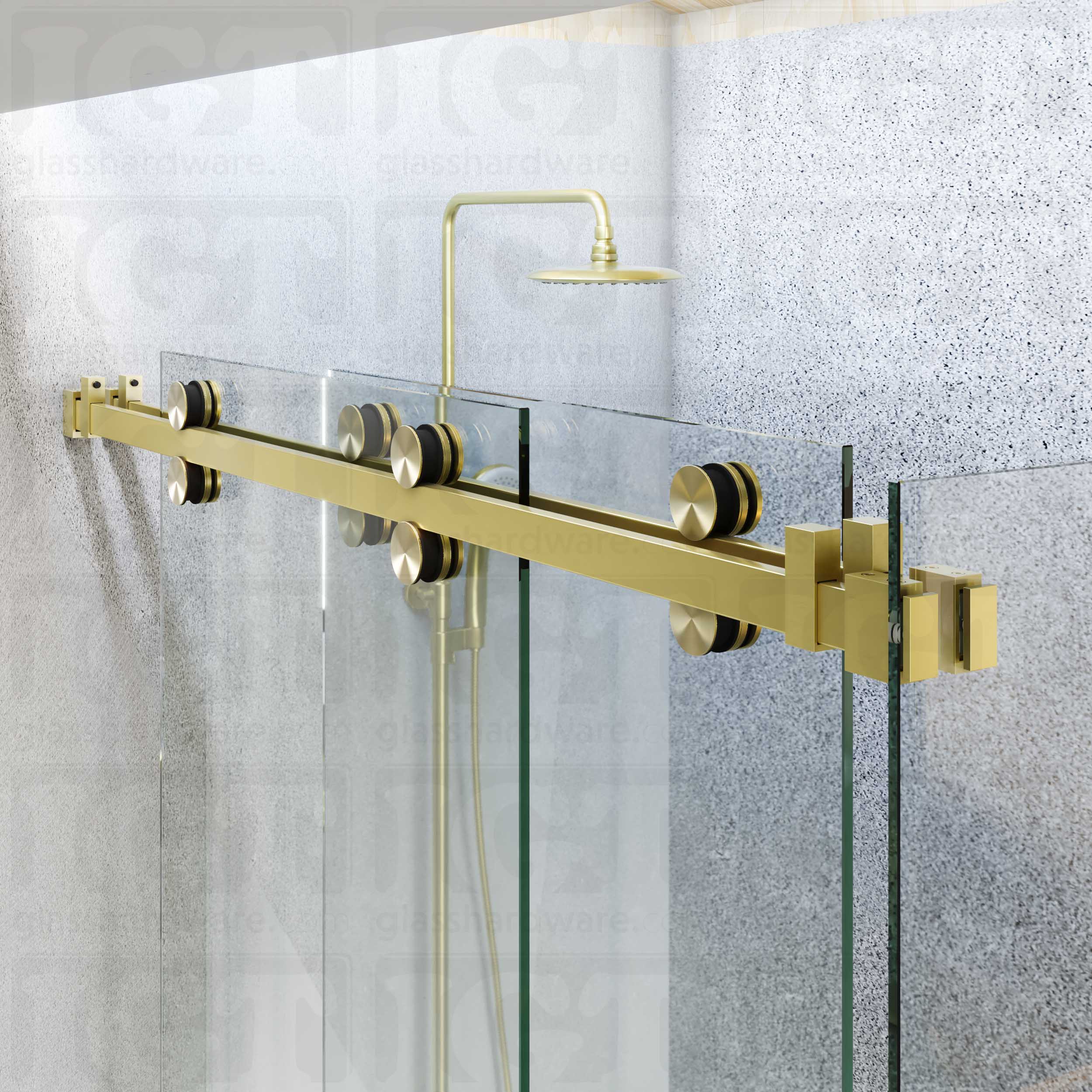 90 Degree Fittings for Twin System - Gold Brushed - Image 4