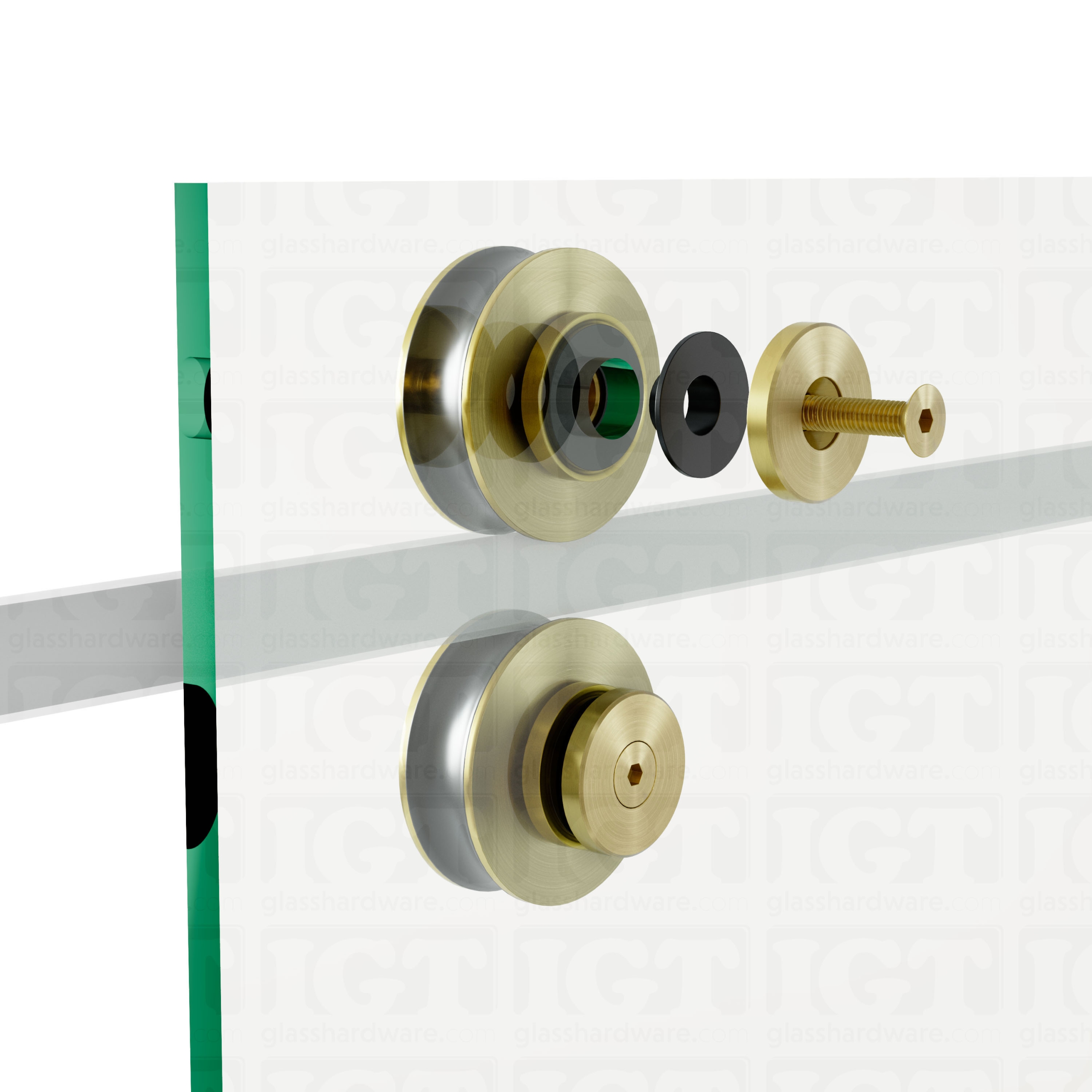 38IGT Roller System - Gold Brushed - Image 10
