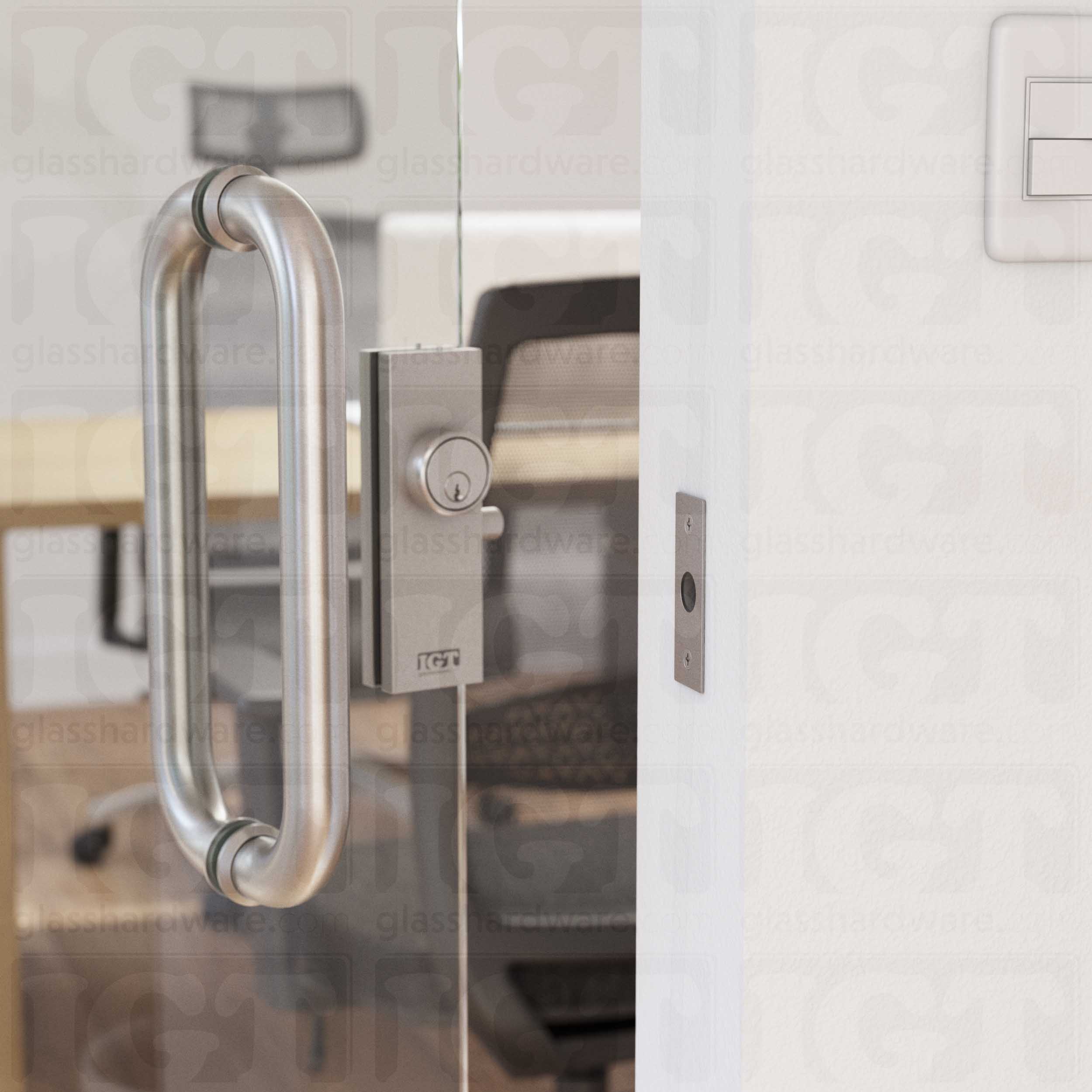 IGT Center Patch Lock - Brushed Stainless - Image 6