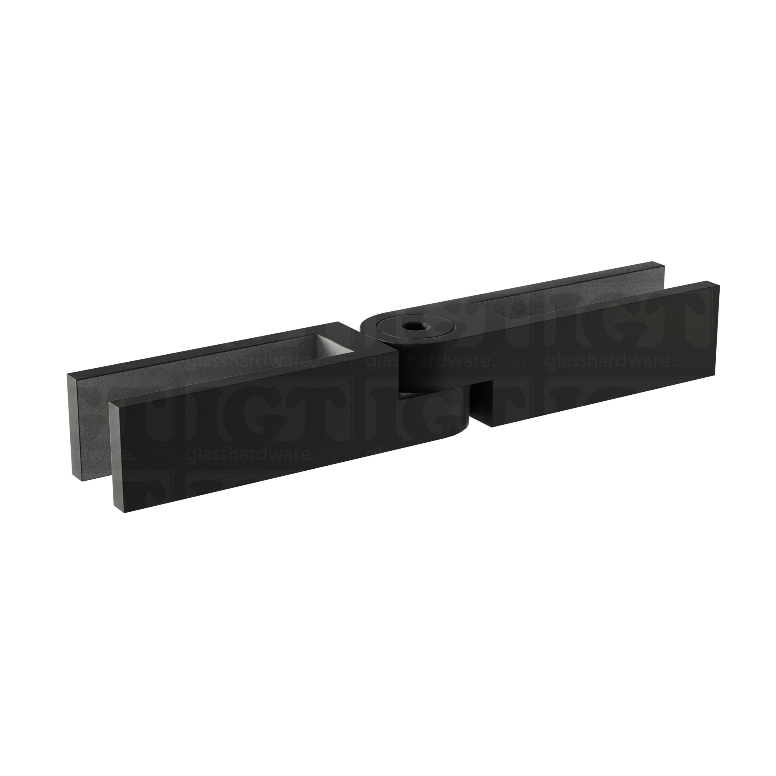 Adjustable Glass Bracing Clamp - Matte Black