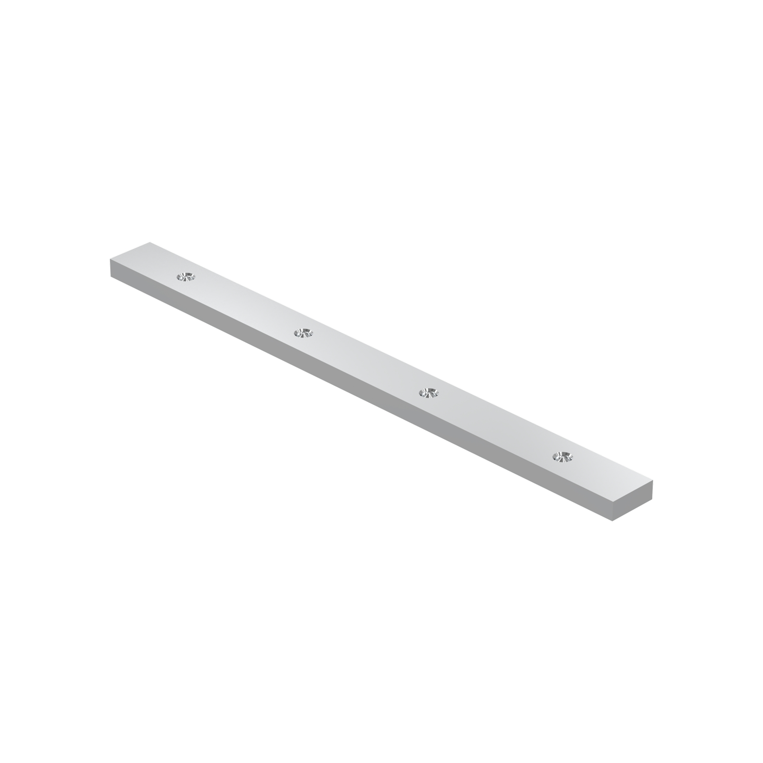 The 180 Degree Connector for Aluminum Cap Rail.