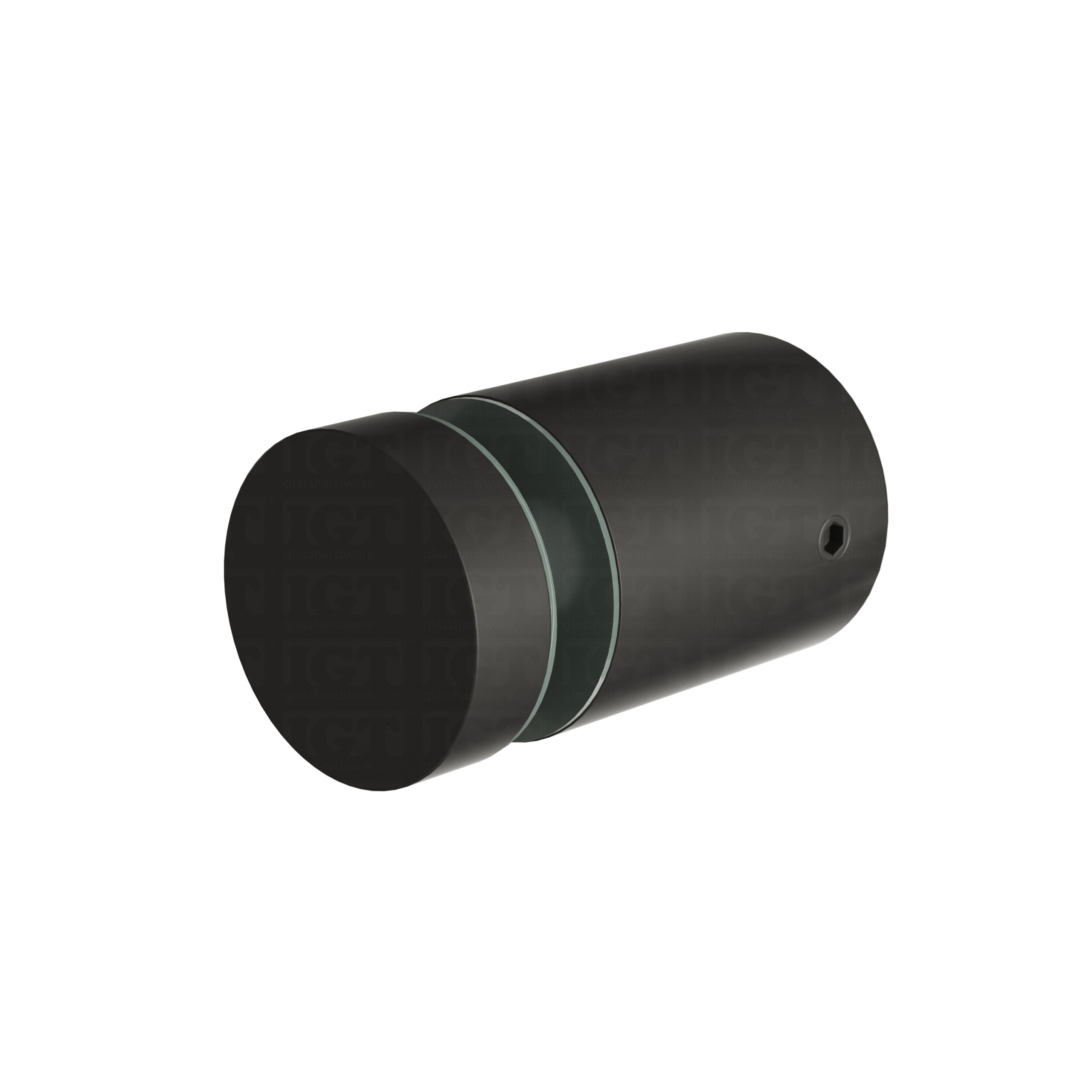 The 90 Degree Connector for 38IGT Roller System in Matte black.