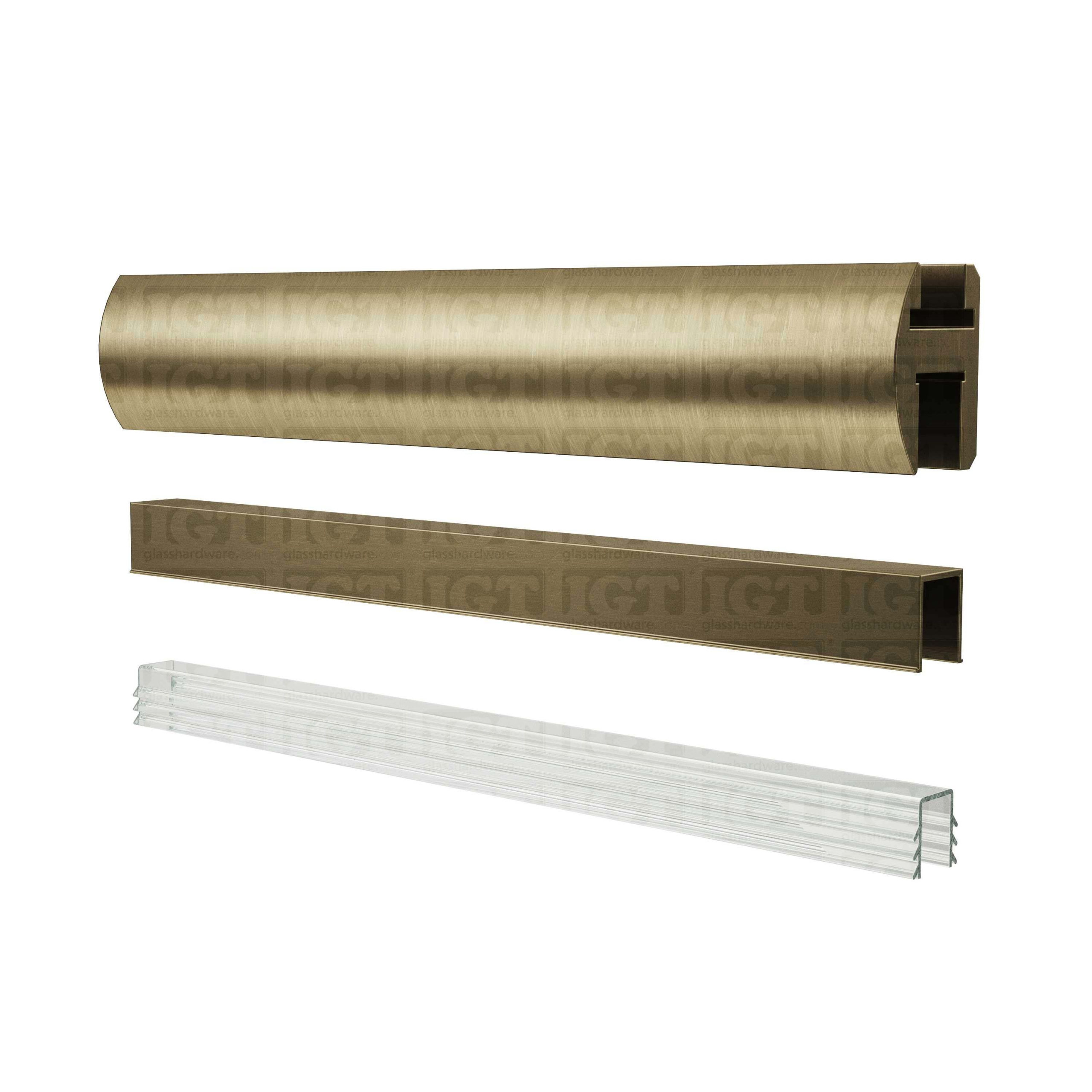 95″ Aluminum Header - Brushed Bronze