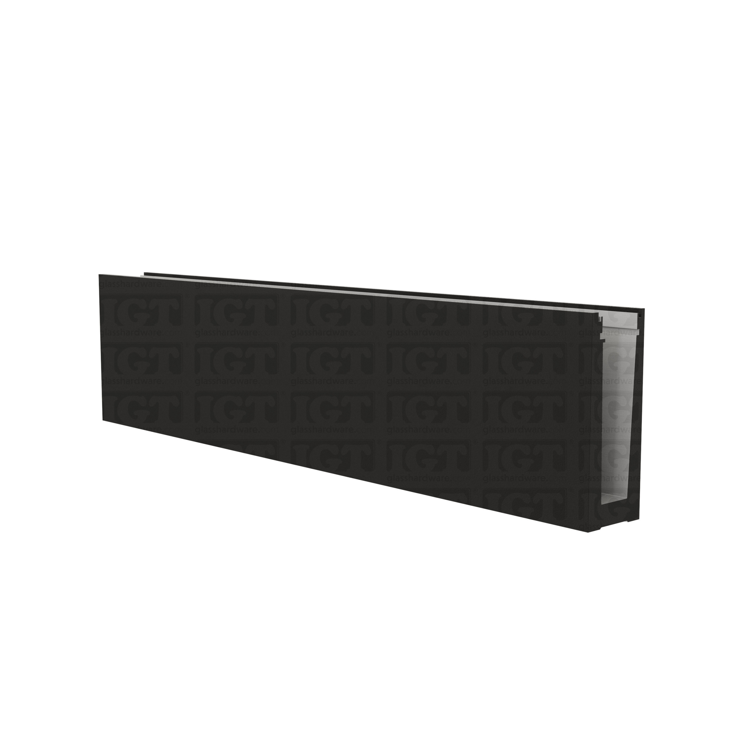 19′ 8″ IGT Aluminum Base Shoe - Matte Black
